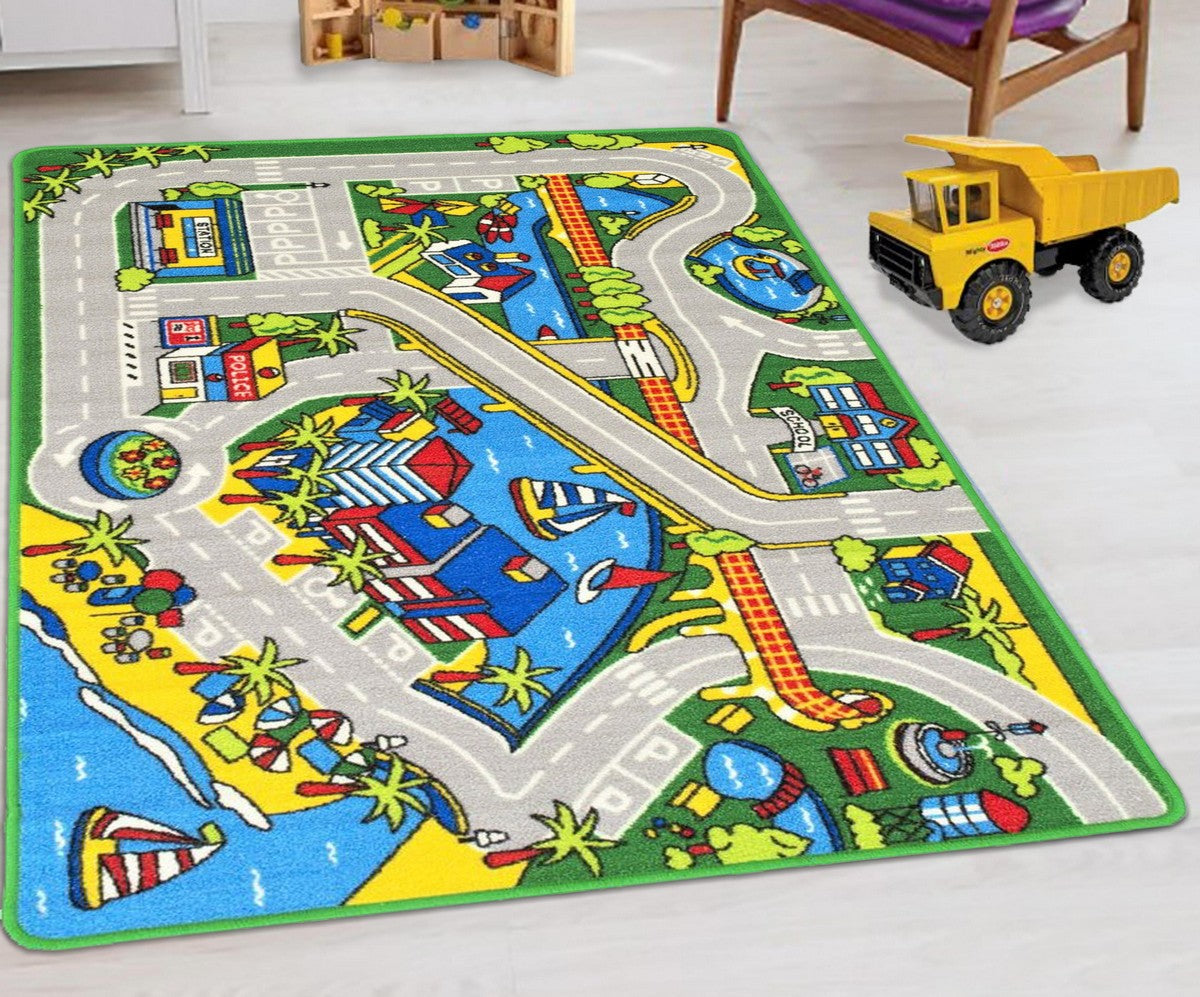 Harbor Map Non-Slip