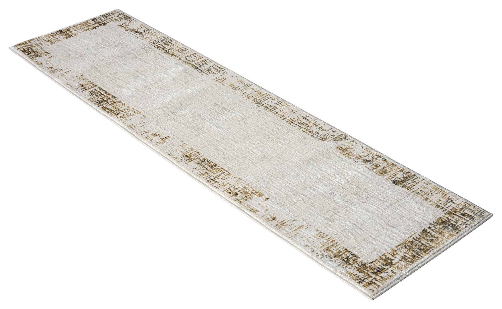 HR Super Soft Polyester Abstract Area Rug Bordered # 454