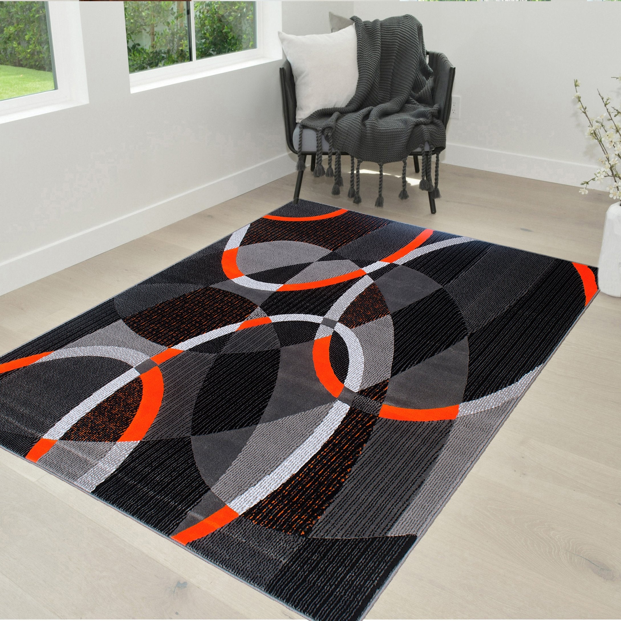 Oval Pattern Rugs #64