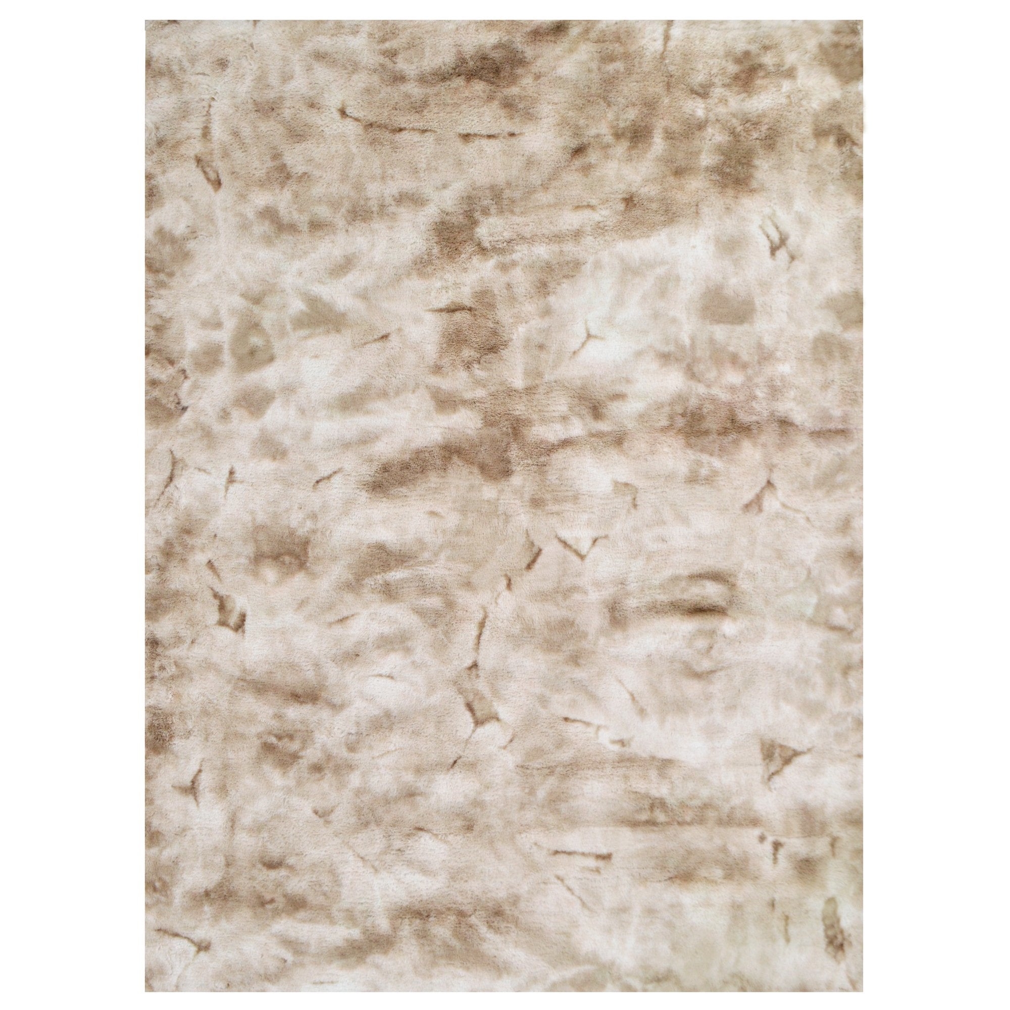 Fur Faux Rug Non-Slip Backing