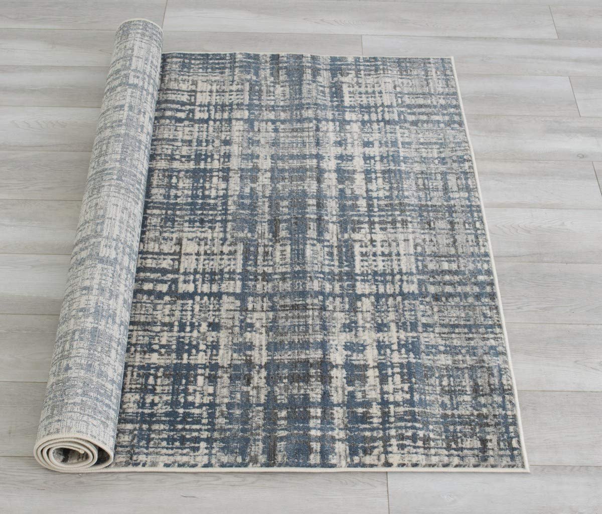 Checkered Abstract Pattern Distressed- Modern Vintage #98