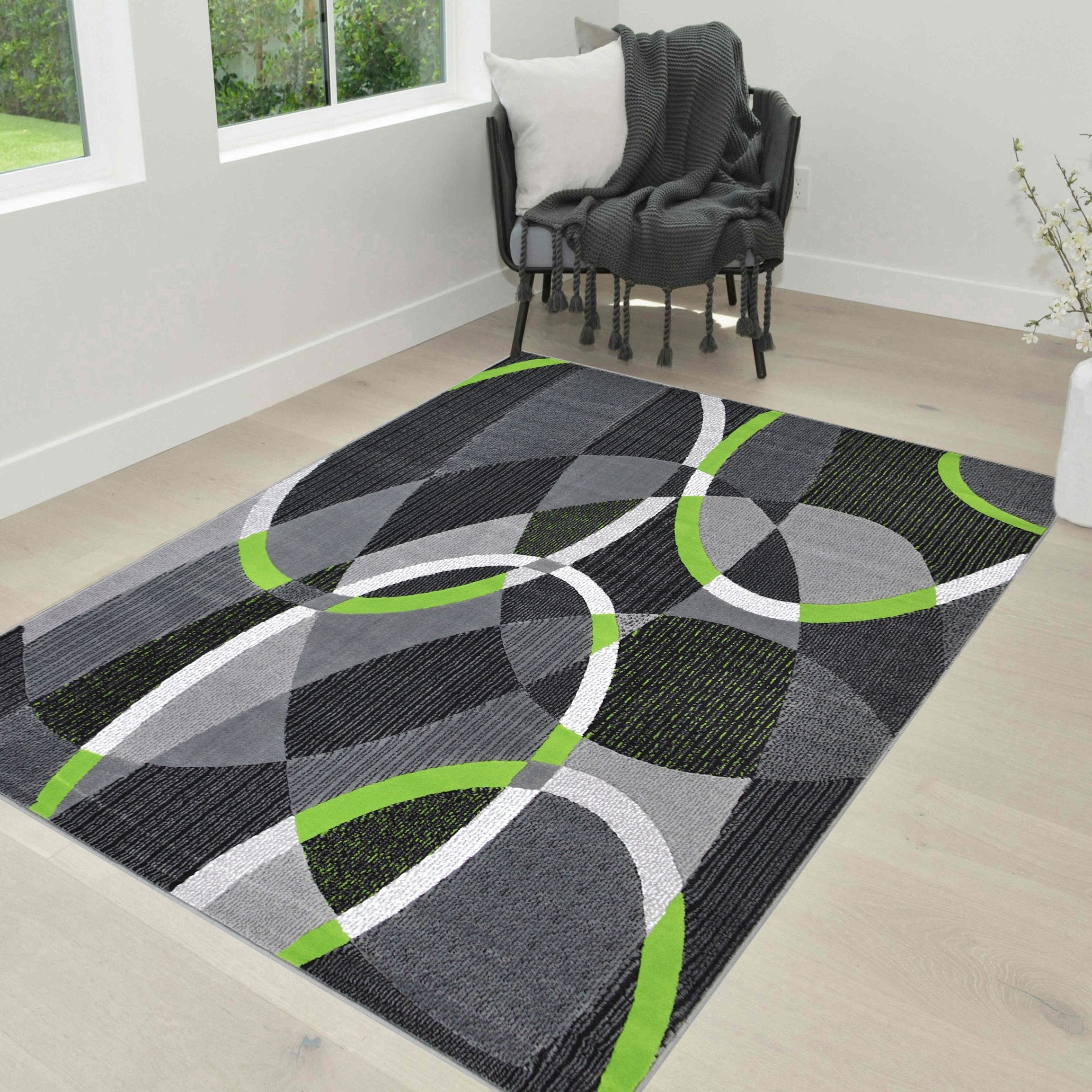 Oval Pattern Rugs #64