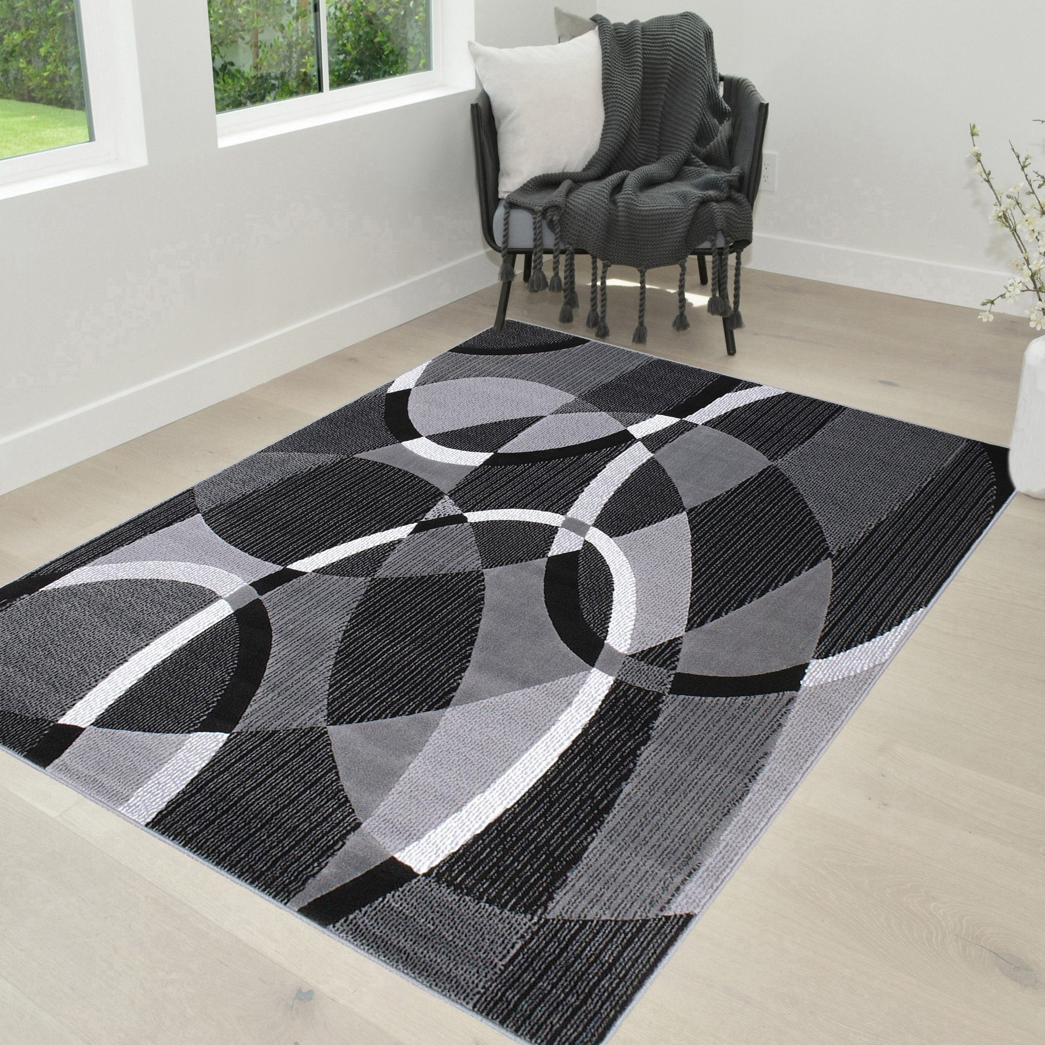 Oval Pattern Rugs #64