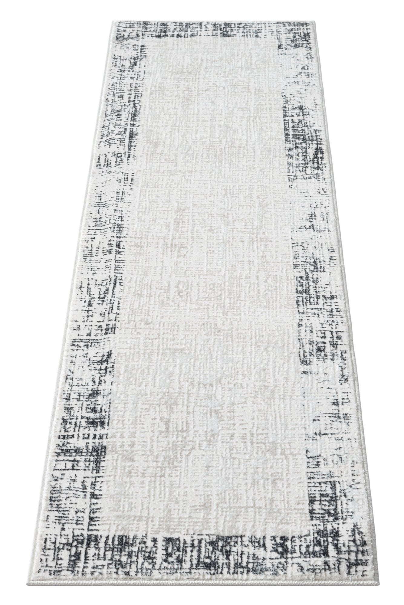 HR Super Soft Polyester Abstract Area Rug Bordered # 454