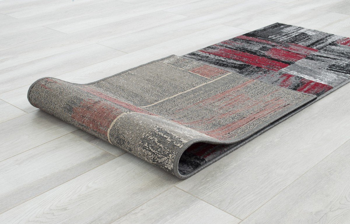 Modern Brush Stroke Rug – Soft, Colorful, and Easy to Clean - Mixed Color Rugs
