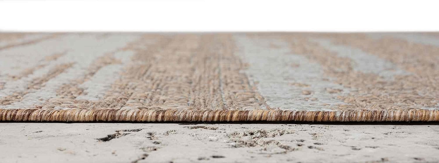 Abstract Outdoor Rug – Waterproof and Fade-Resistant – 5x7 & 8x10 Sizes