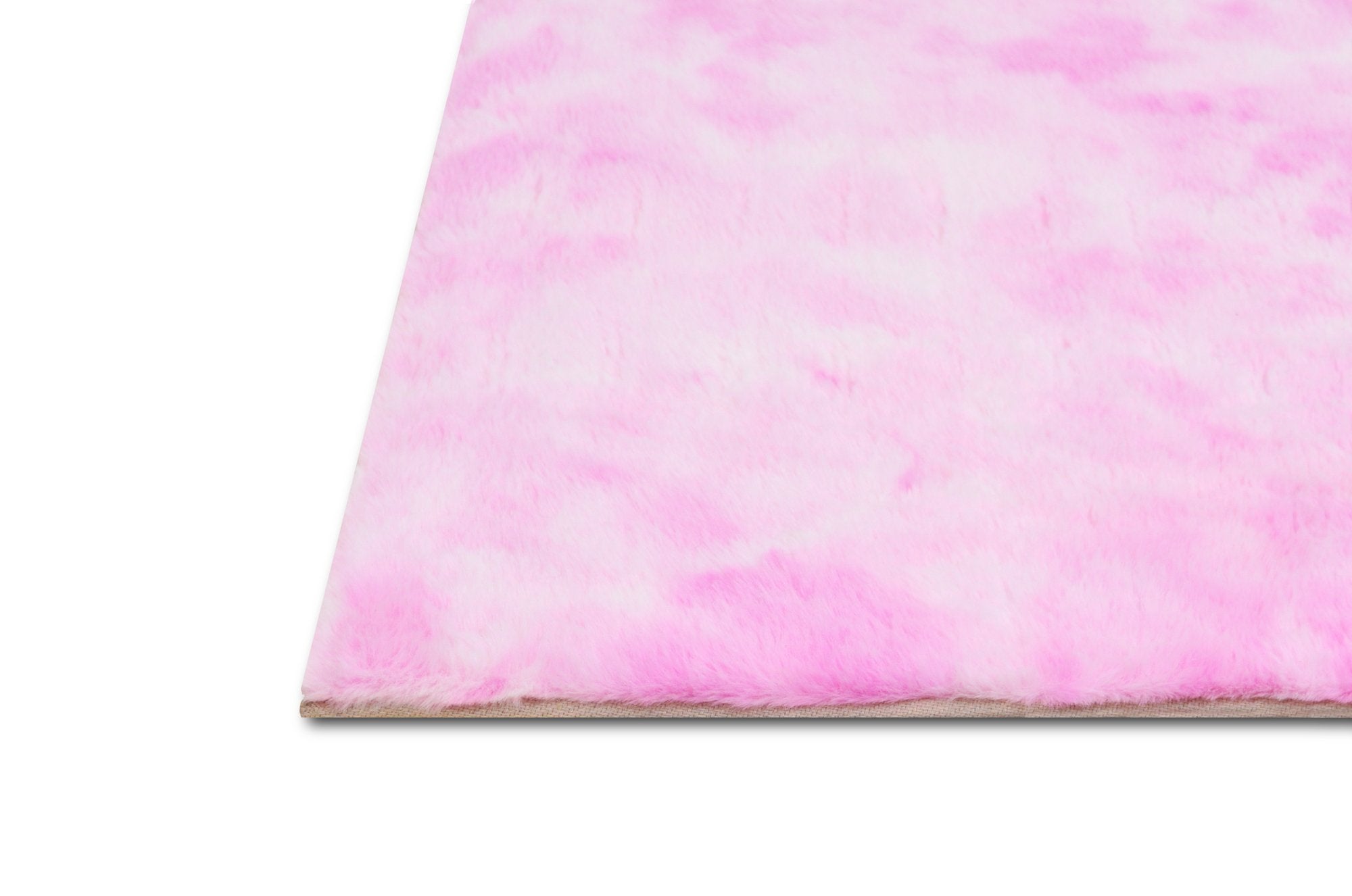 Fur Faux Rug Non-Slip Backing