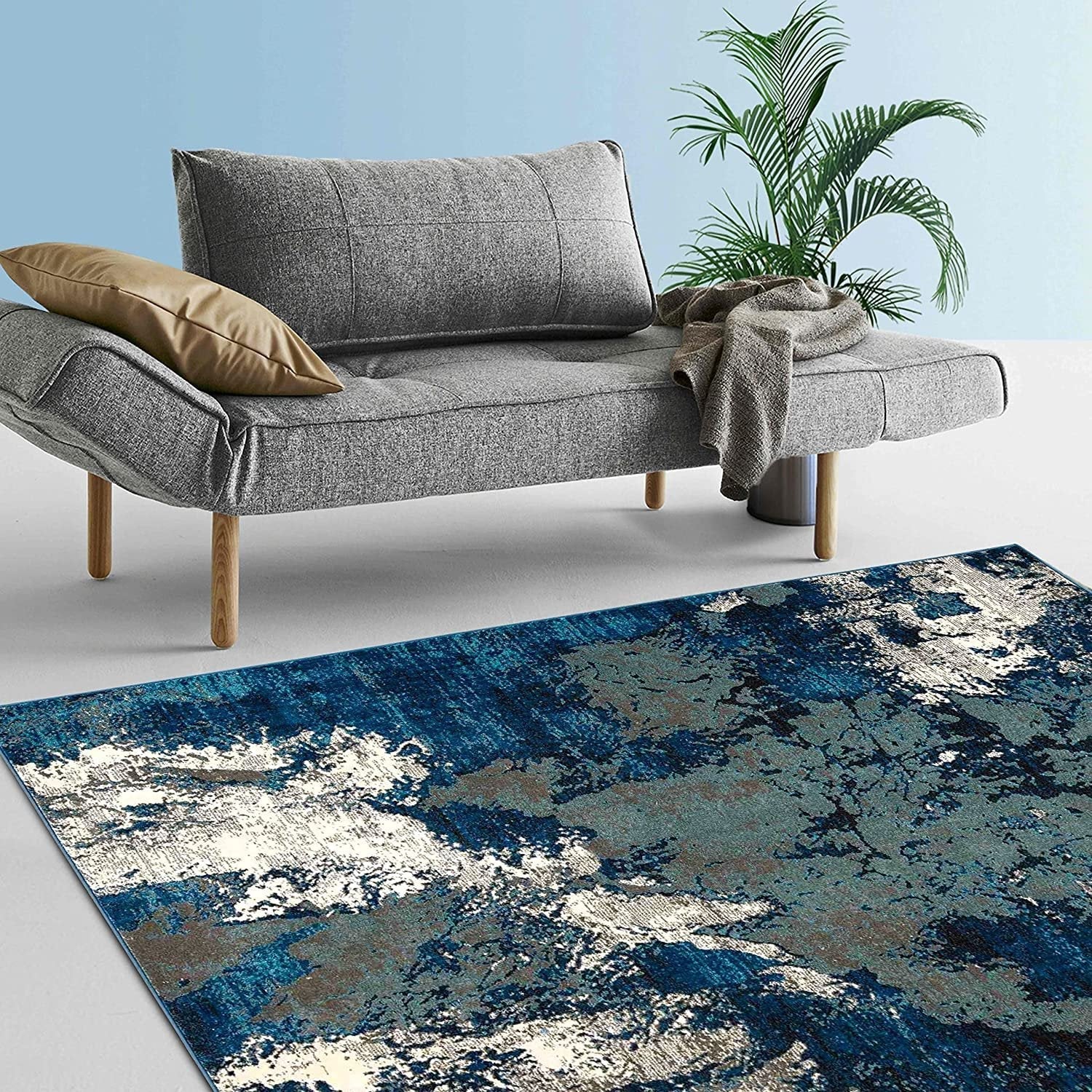 Marble Rugs Multi Color #91