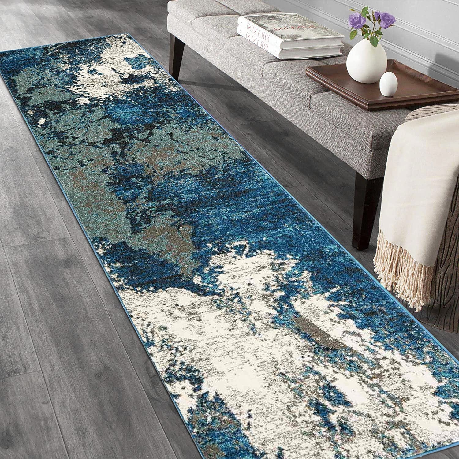 Marble Rugs Multi Color #91