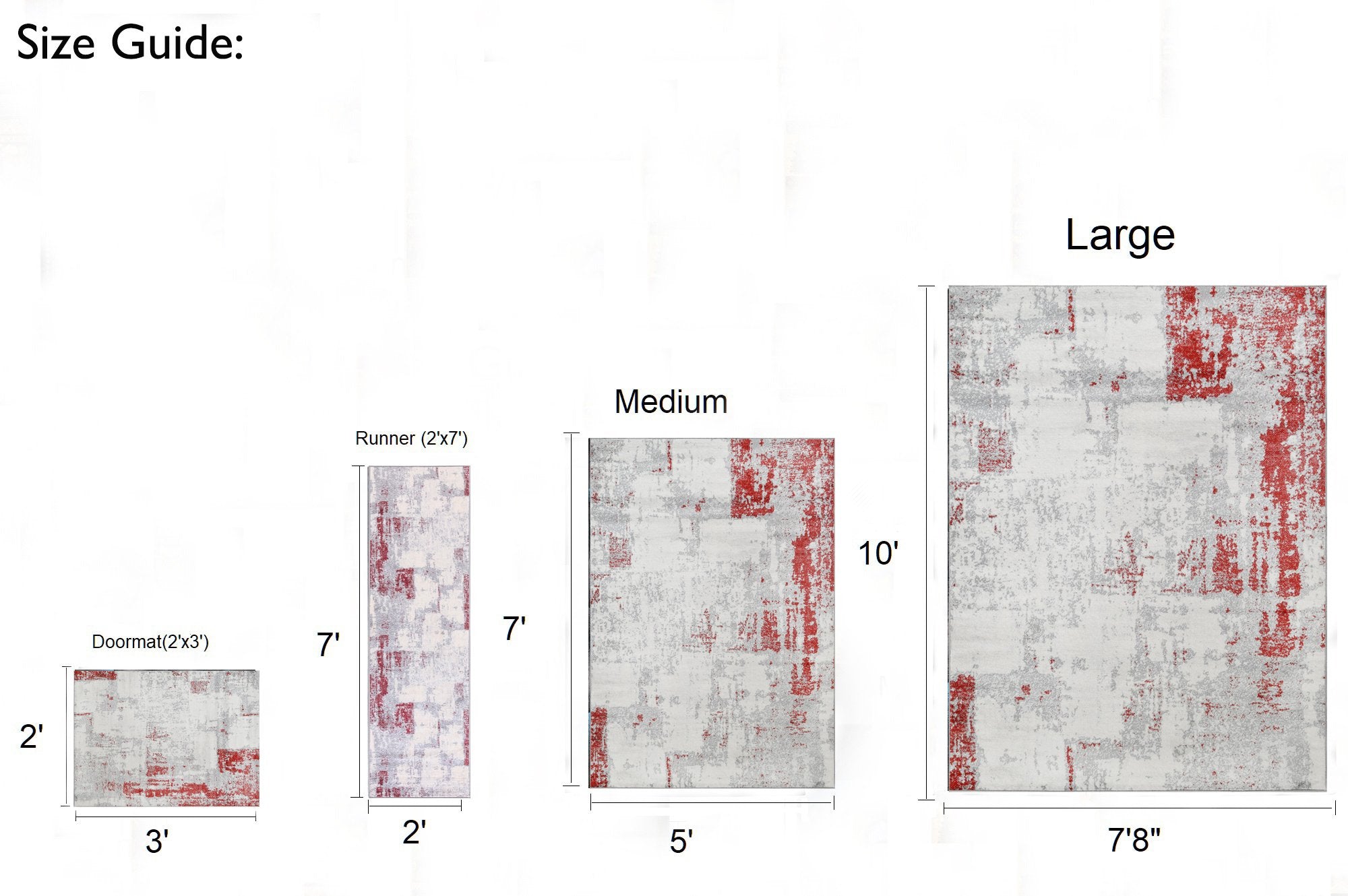 Abstract Rugs/Luxury Livingroom Soft 77