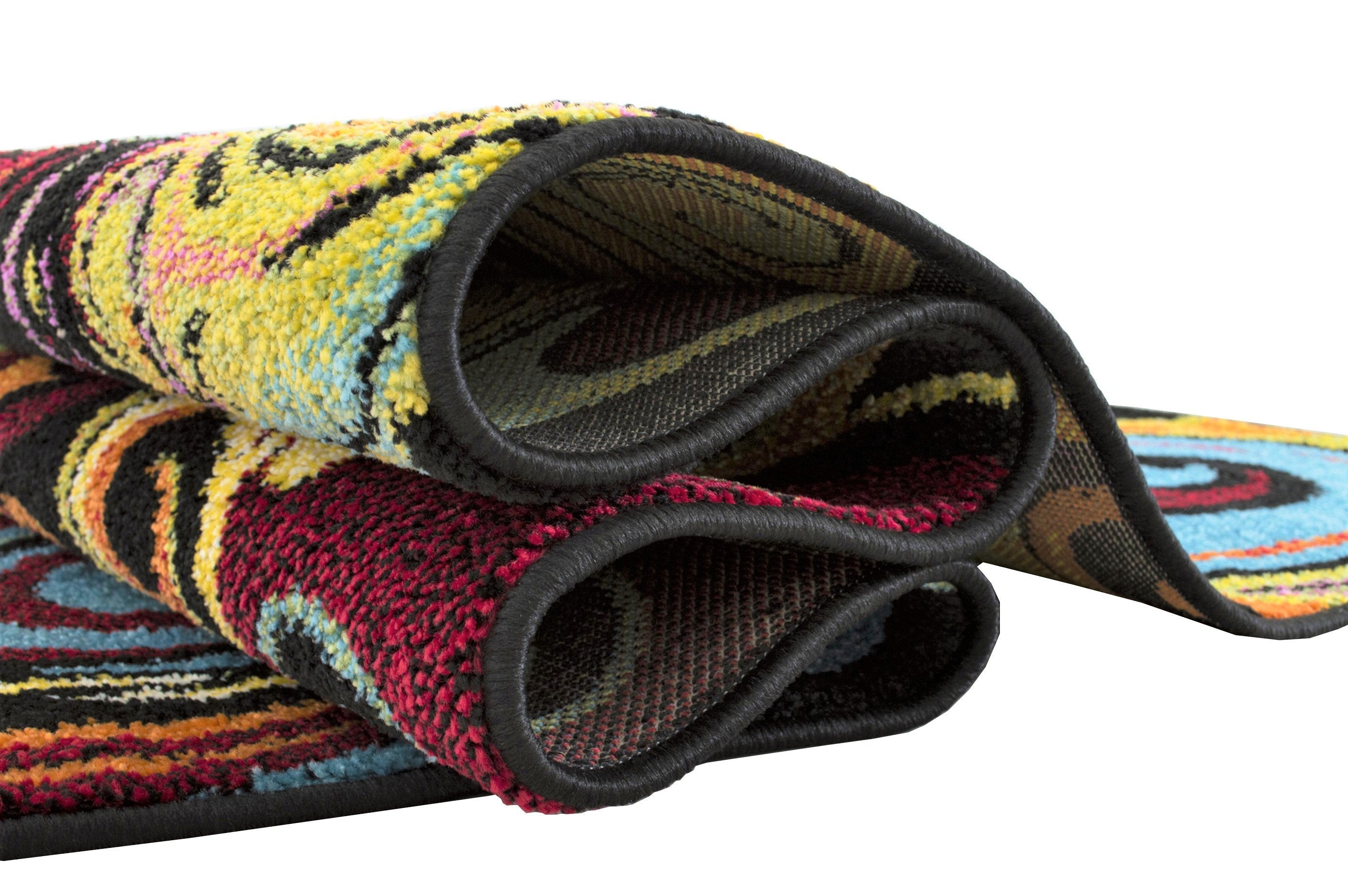 Swirls Multicolor Rug