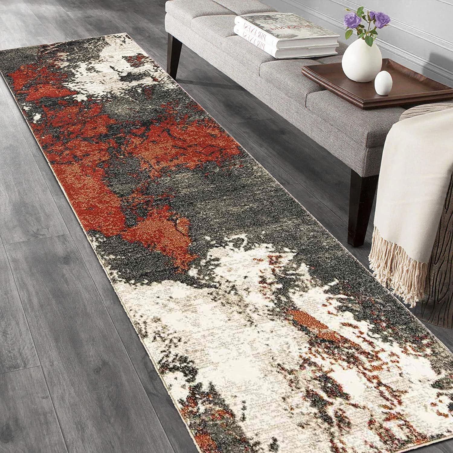 Marble Rugs Multi Color #91