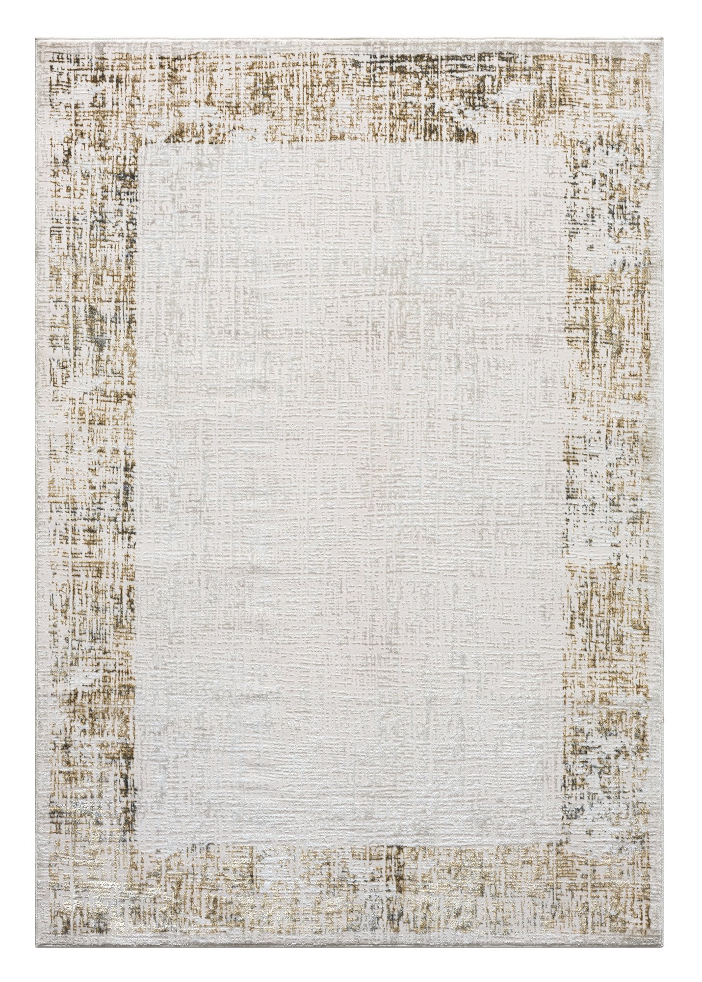 HR Super Soft Polyester Abstract Area Rug Bordered # 454