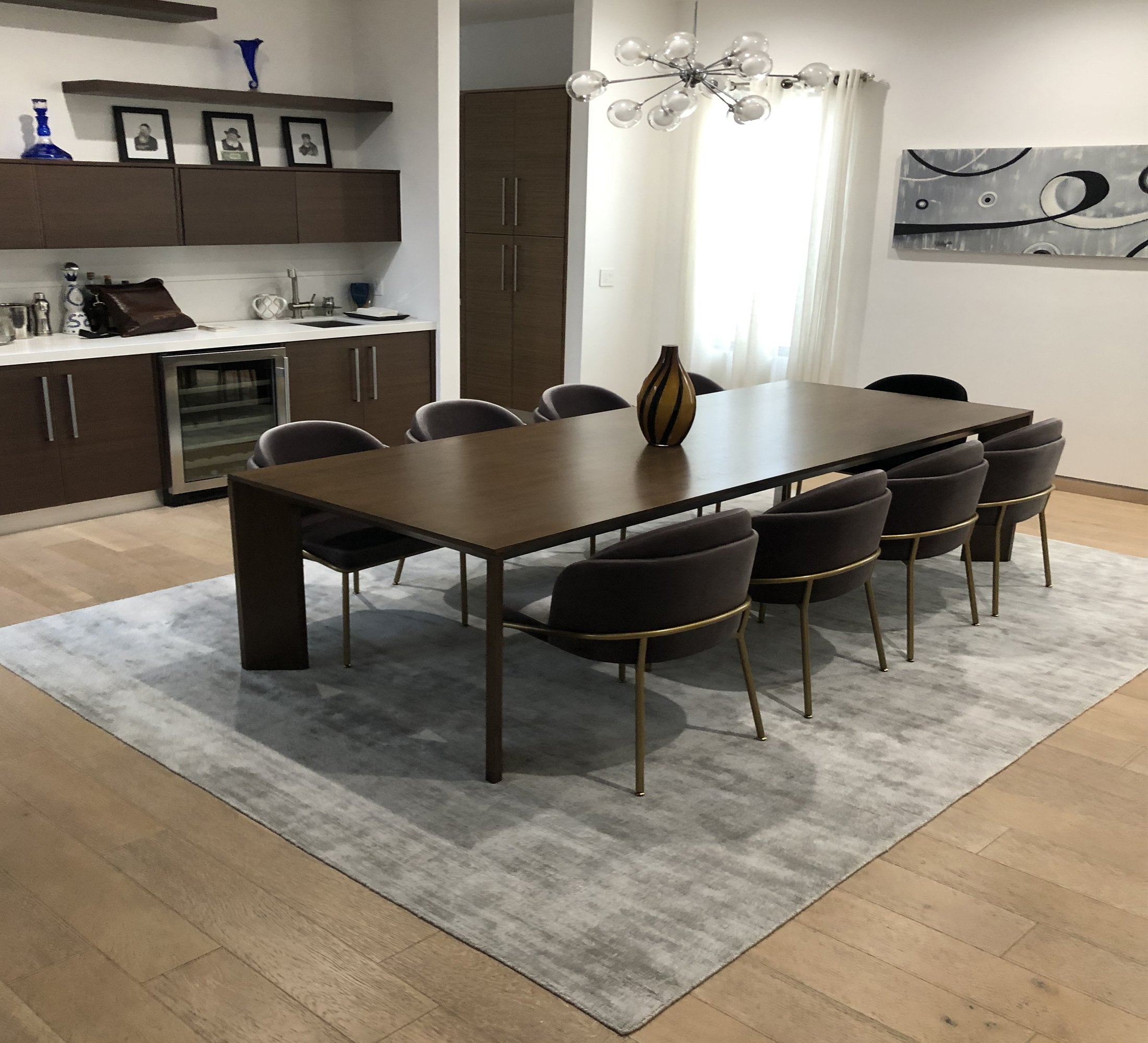 Rugs Tencel Ultra-Soft Hand Knotted in India Rugs  Art Collection